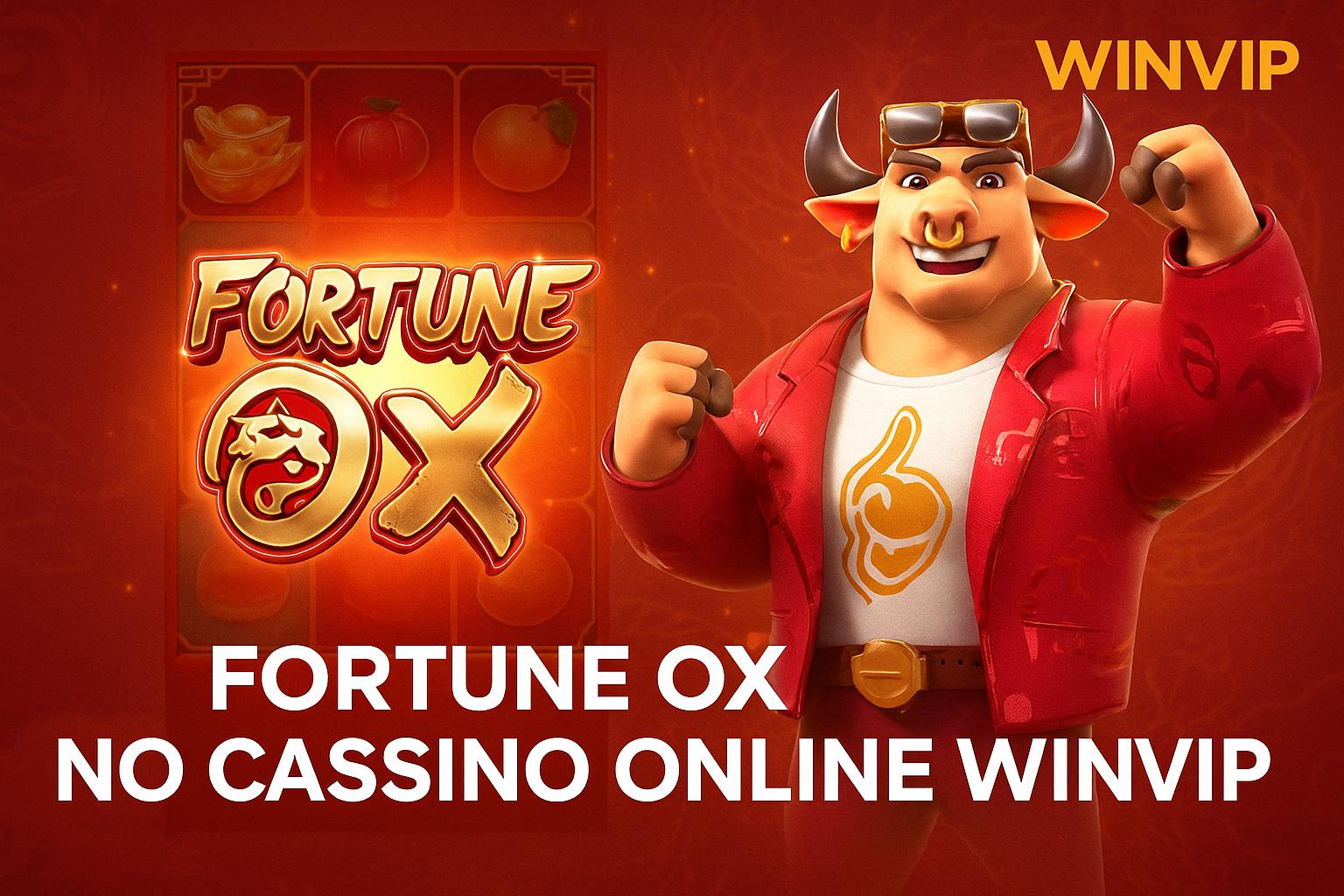 Fortune Ox no WINVIP - Aposte Agora e Reivindique Seus Ganhos