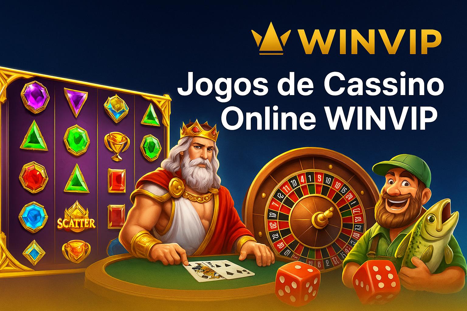 Jogos de cassino online inovadores e emocionantes na WINVIP