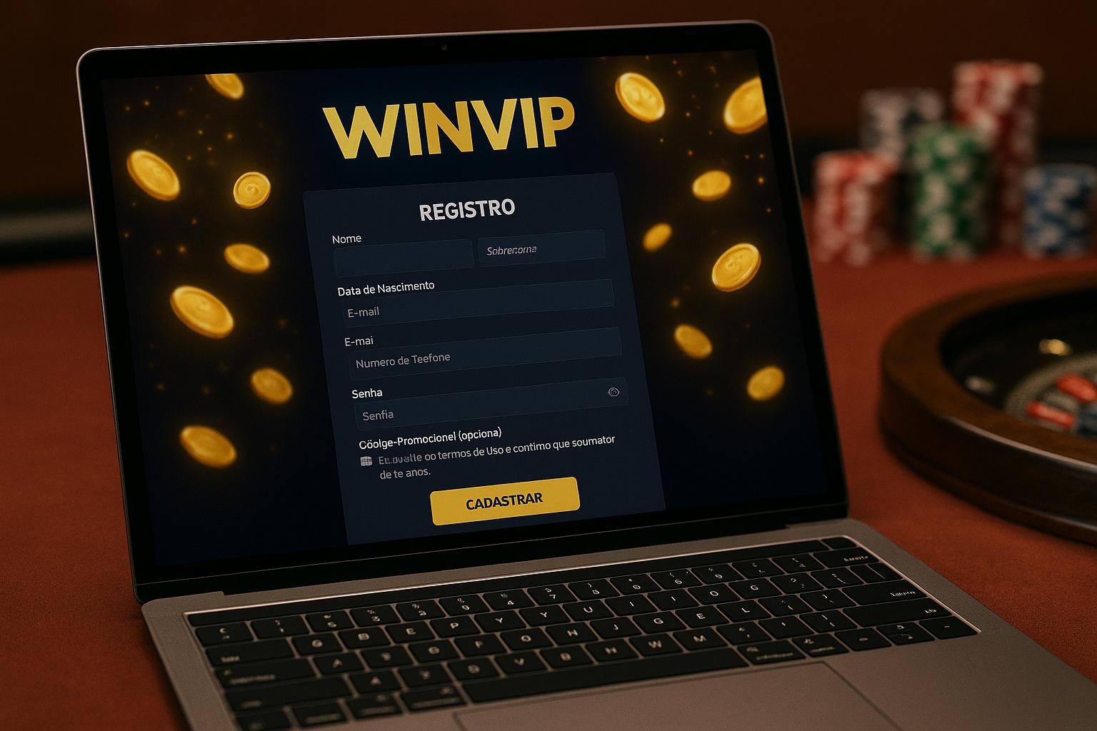 Não Perca tempo, o rRgistro na site WINVIP