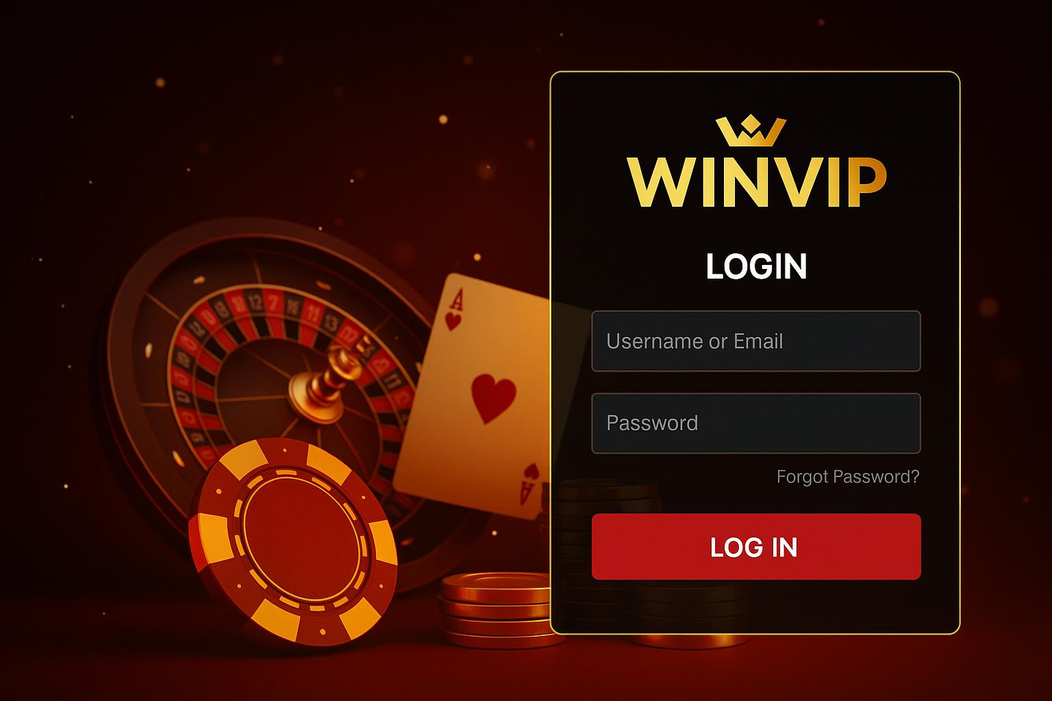 Registro na WINVIP Garante Acesso a uma Vasta Seleção de jogo